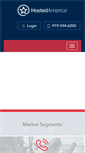 Mobile Screenshot of hostedamerica.com